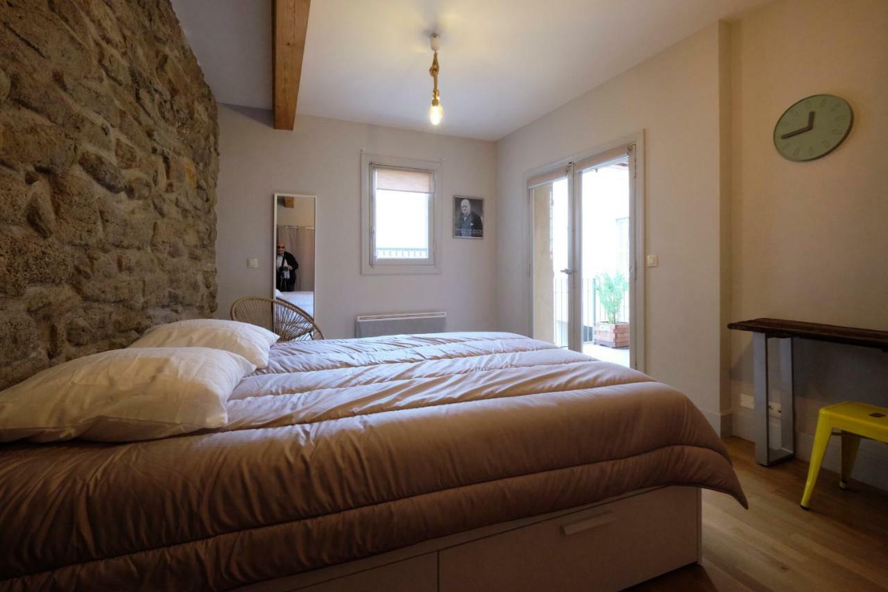 Melina - Appartement Dans Les Remparts De La Bastide Avec Parking Et Terrasse Carcassonne Buitenkant foto