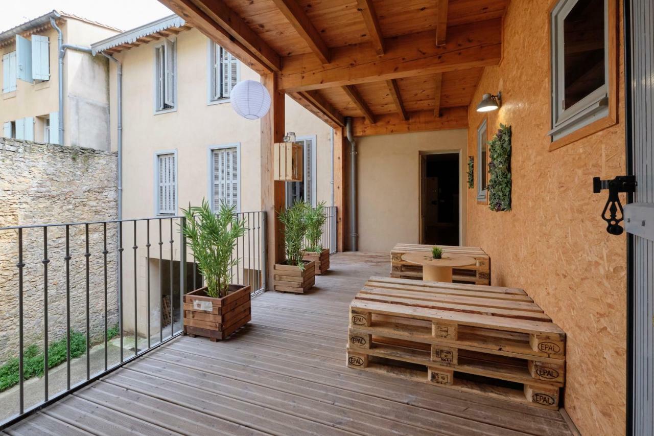 Melina - Appartement Dans Les Remparts De La Bastide Avec Parking Et Terrasse Carcassonne Buitenkant foto